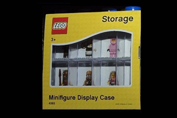 Lego 4065 8-as minifigura vitrin kék készlet - bontatlan