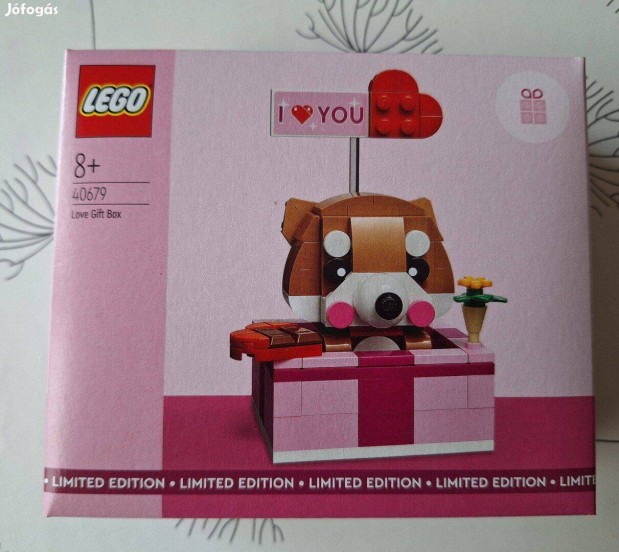 Lego 40679 ajndkdoboz szerelmeseknek Valentin nap kutya limited edit