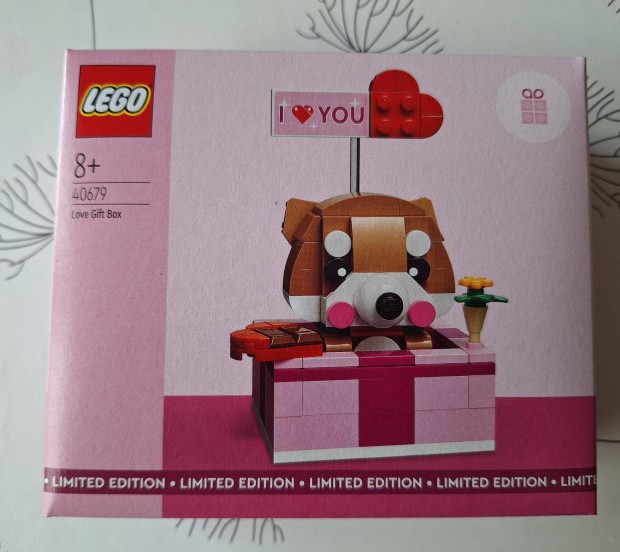 Lego 40679 ajndkdoboz szerelmeseknek valentin nap kutya limited edit