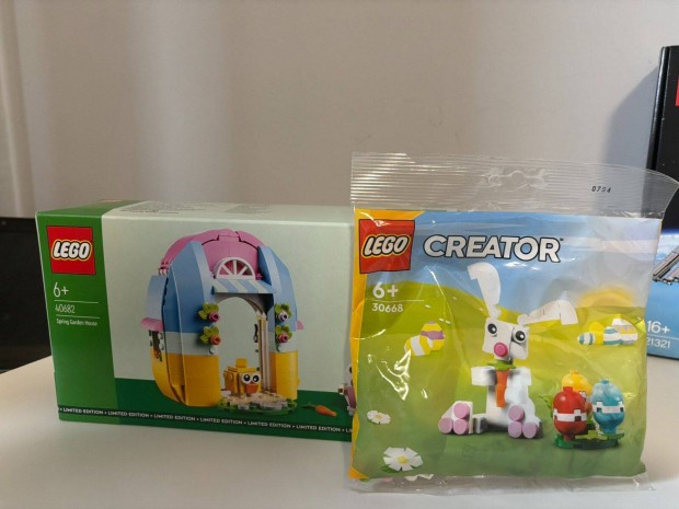 Lego 40682+ 30668 Tavaszi kerti ház + nyuszi