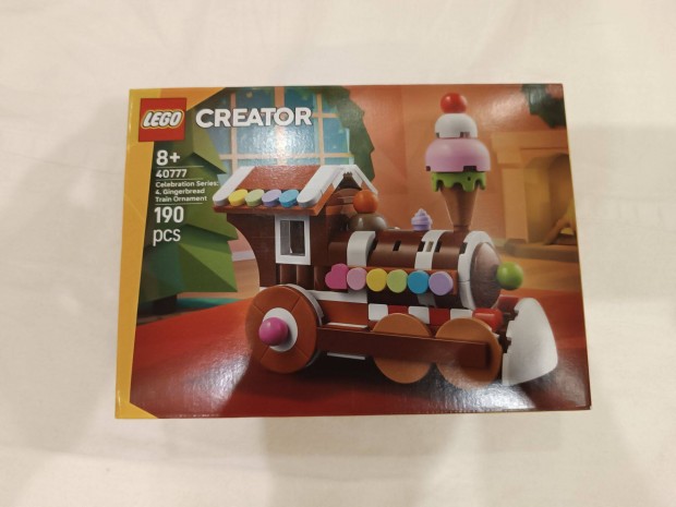 Lego 40777 Celebration Series: 4. Gingerbread Train Ornament