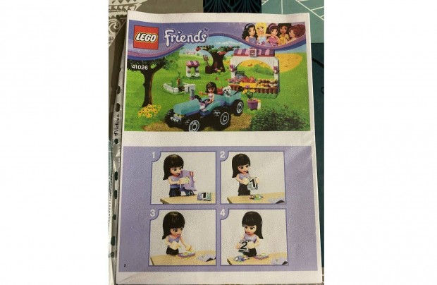 Lego 41026 Friends Terms betakarts