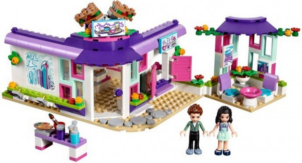 Lego 41336 - Emma's Art Cafe - Lego Friends - j, bontatlan kszlet