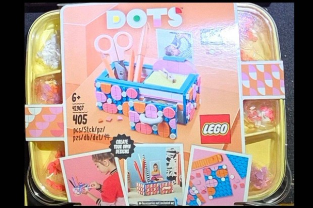 Lego 41907 Dots Fikos ceruzatart kszlet - bontatlan, ritkasg