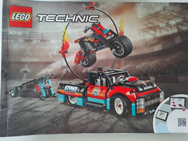 Lego 42106 kaszkadr aut s motor 