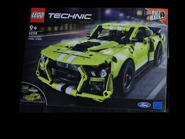 Lego 42138 Technic Ford Mustang Shelby GT500 kszlet - ritkasg, j