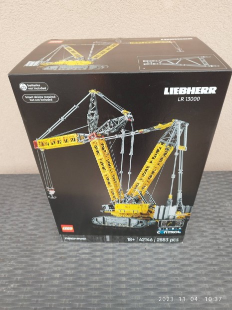 Lego 42146 Liebherr Lr 13000 lnctalpas daru j, bontatlan 