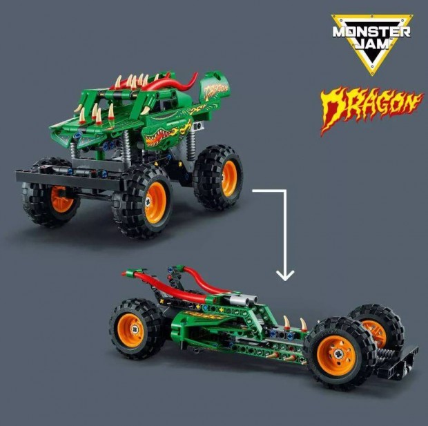 Lego 42149 Monster Jam Dragon