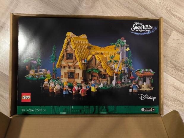 Lego 43242 (Snowwhite) Hfehrke s a ht trpe szett. bontatlanul ela