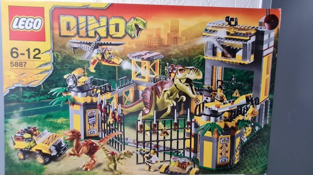 Lego 5887, Dino Defense HQ bzis,  j, bontatlan 