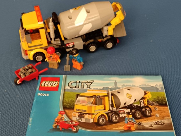 Lego 60018 City betonkever Cement Mixer