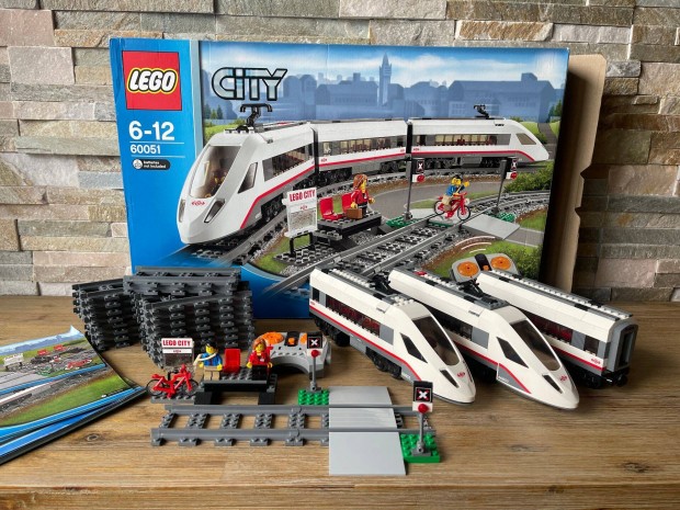 Lego 60051 vonat vasut szett Lego 60051 szemelyvonat szett