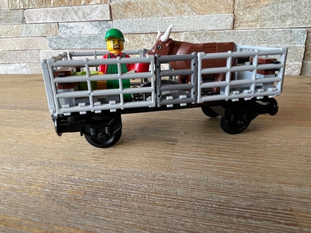 Lego 60052 marhaszallito vagon Lego 60052 vonat vasut vagon