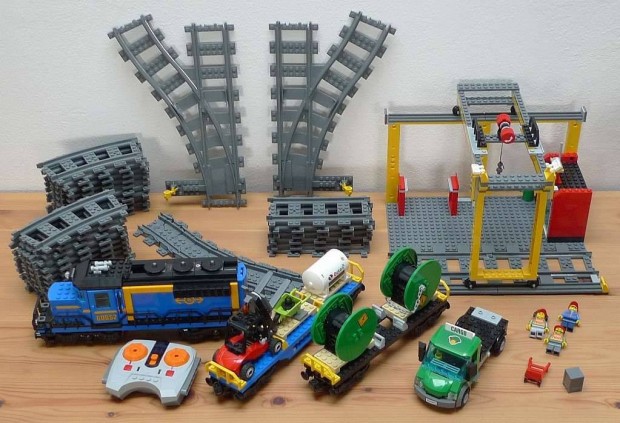 Lego 60052 tehervonat szett Lego 60052 vasuti vonat szett