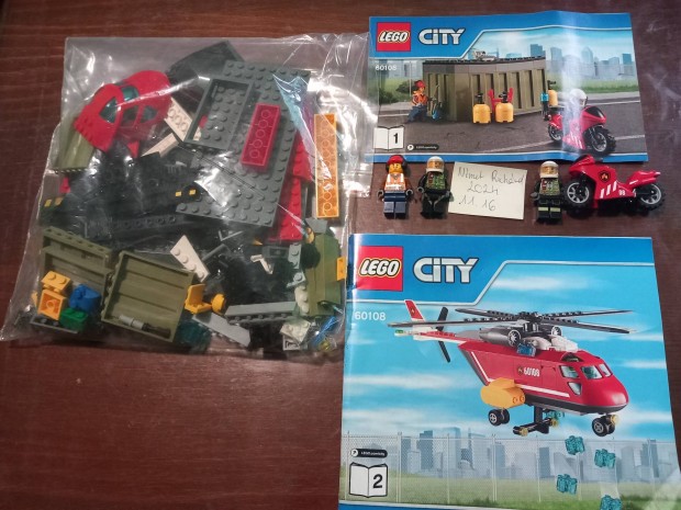 Lego 60108 - Fire Response Unit - City - Tzolt