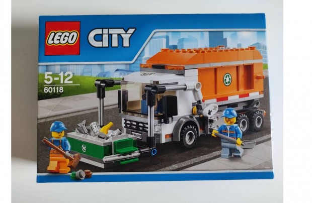 Lego 60118 - Szemetes aut - j, bontatlan