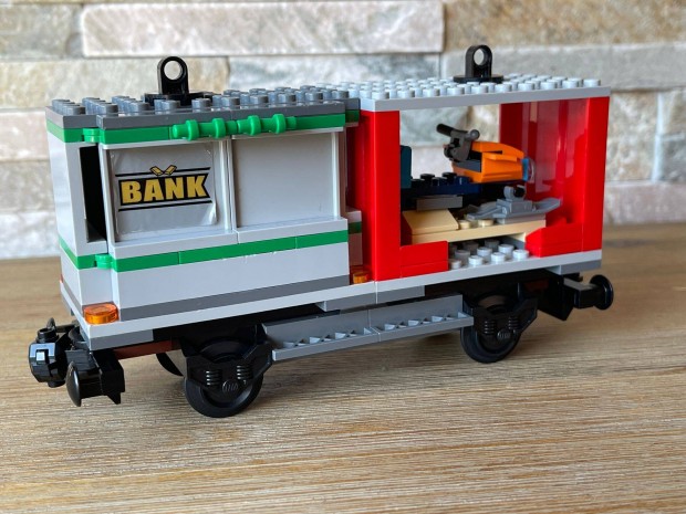 Lego 60198 konteneres vagon Lego vasuti vonat vagon