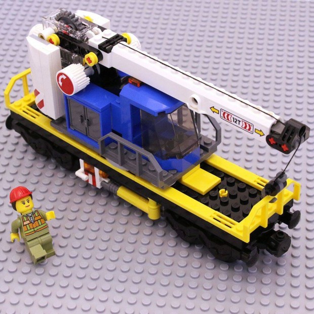 Lego 60198 vonat szett vasút szett darus vagonja vonat vagon