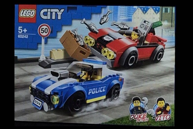Lego 60242 City Rendőrségi letartóztatás az országúton készlet