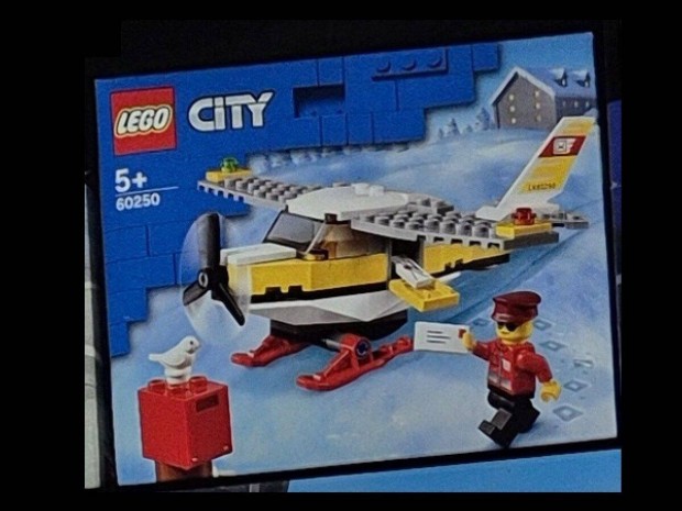 Lego 60250 City Postarepl kszlet - bontatlan, eredeti, j