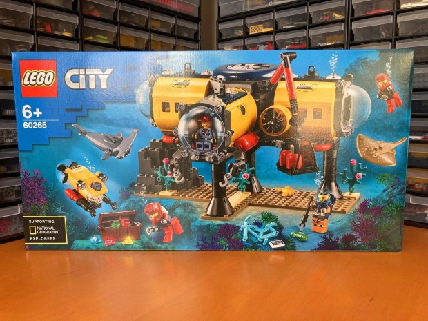 Lego 60265 Ocean Exploration Base j bontatlan