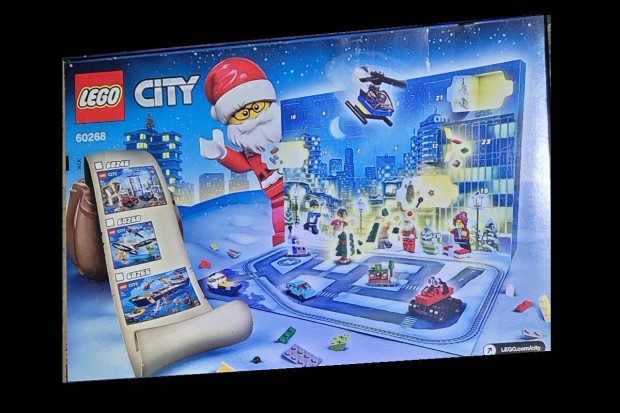 Lego 60268 City Adventi naptár 2020 készlet - bontatlan