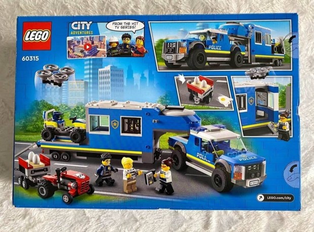 Lego 60315 Rendrsgi mobil s parancsnoki kamion 