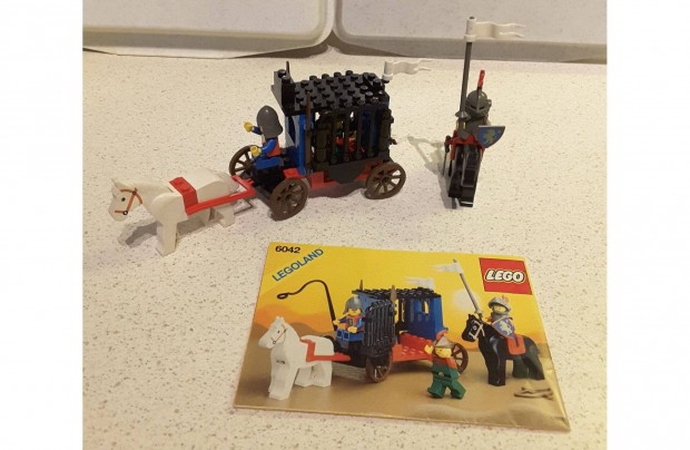 Lego 6042 Castle / Vr Lovaskocsi / hint + lers