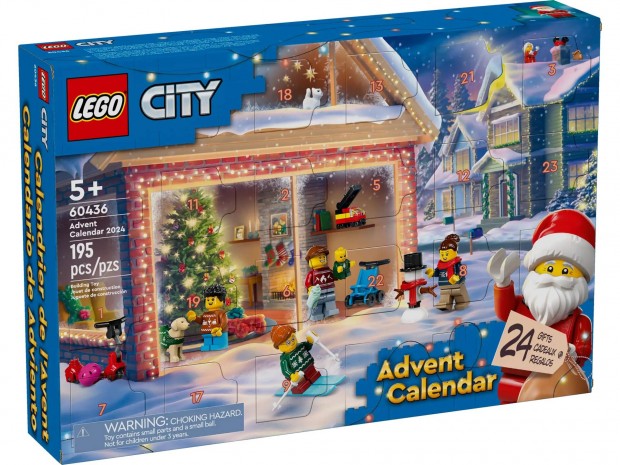 Lego 60436 City Adventi kalendrium (2024)