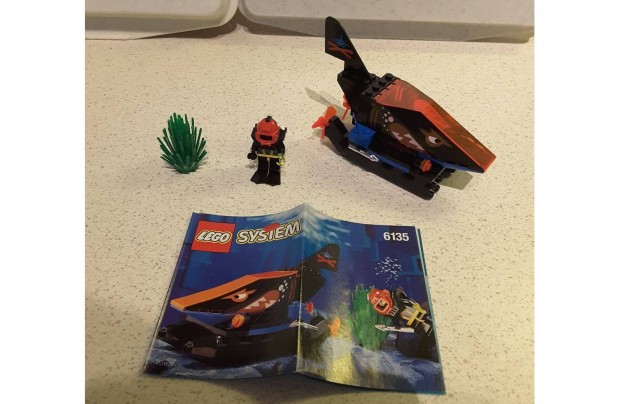Lego 6135 Spy shark / Mini tengeralattjr + lers