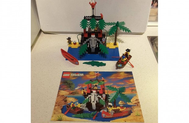 Lego 6264 Bennszltt sziget / Forbidden cove + lers + dobozdarabok