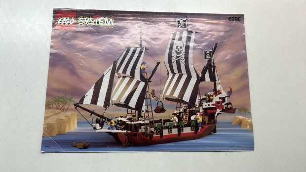 Lego 6286 Pirate haj kalz haj Skull's eye scooner