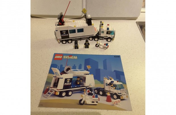 Lego 6348 Rendrsgi jrm Surveillance squad + lers + dobozdarabok
