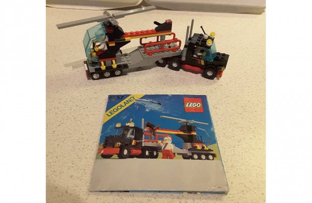 Lego 6357 Stunt copter truck / Helikopter kamion + lers + dobozdarab