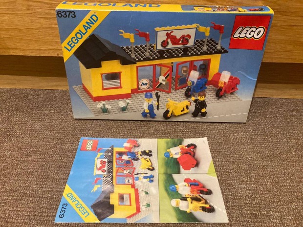 Lego 6373 Town motorbolt Csak doboz, lers!