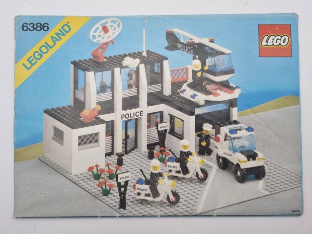 Lego 6386 Town Classic Town Police Command Base �p�t�si �tmutat�