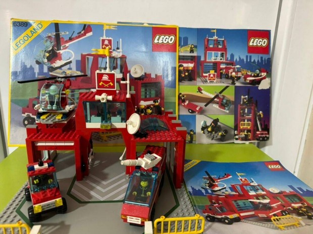 Lego 6389 - Fire Control Center Classic Town Fire