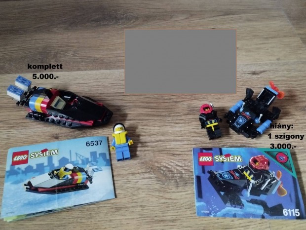 Lego 6537, 6115 kszletek