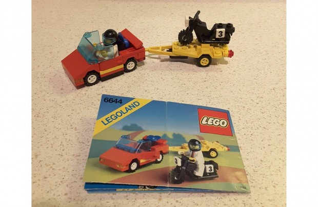 Lego 6644 Road rebel / Aut / utnfut / motor + lers + dobozdarab