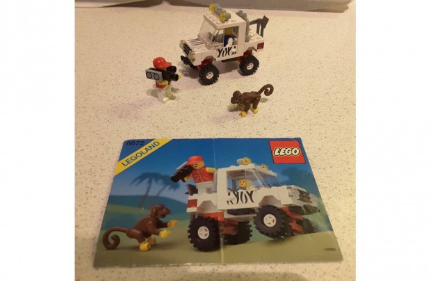Lego 6672 Szafari aut Safari off road vehicle + lers + dobozdarabok
