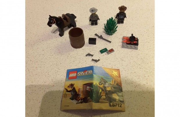 Lego 6712 Vadnyugati seriff + bandita / Sheriff's showdown lerssal