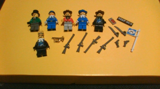 Lego 6761 Bandit's Secret Hide-out western +figura ( castle pirates is