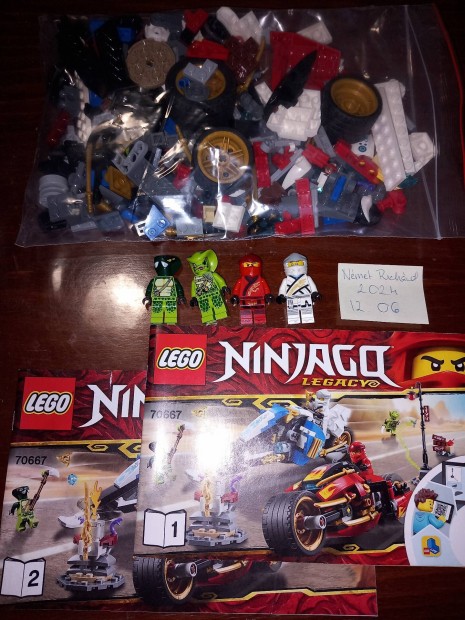 Lego 70667 - Kai & Zane jrmvei - Ninjago