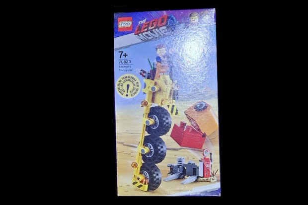 Lego 70823 Lego Movie Emmet triciklije készlet - bontatlan
