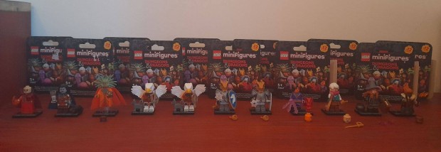 Lego 71047 Minifigurk Dungeons & Dragons Dragonborn stb. 11 db egyben