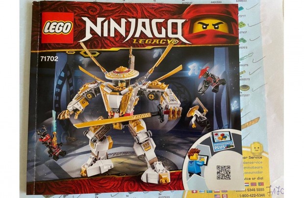 Lego 71702 Ninjago Arany mech