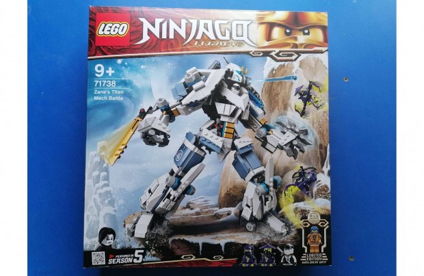 Lego 71738 Ninjago - Zane mechanikus Titnjnak csatja j, bontatlan