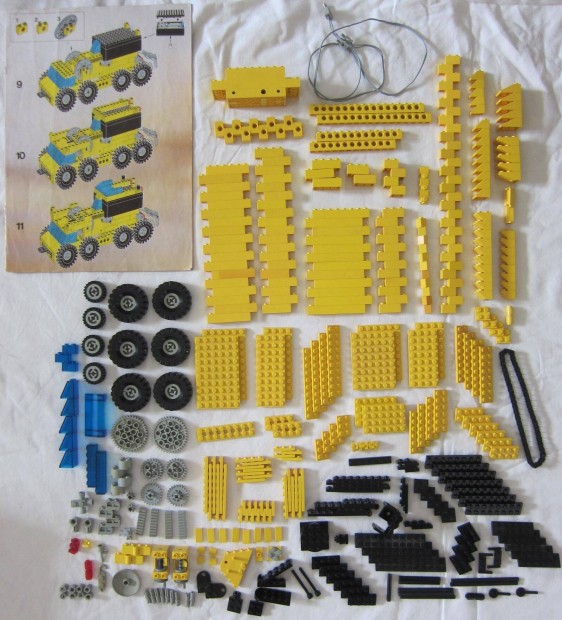 Lego 744 Universal Building Set, ersen hinyos, doboz nincs