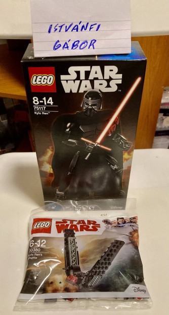 Lego 75117 s 30380 Kylo Ren s hajja egyben, bontatlan