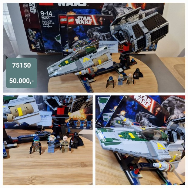 Lego 75150 (Sabrine, TIE Fighter, Dart Vader, Star Wars)